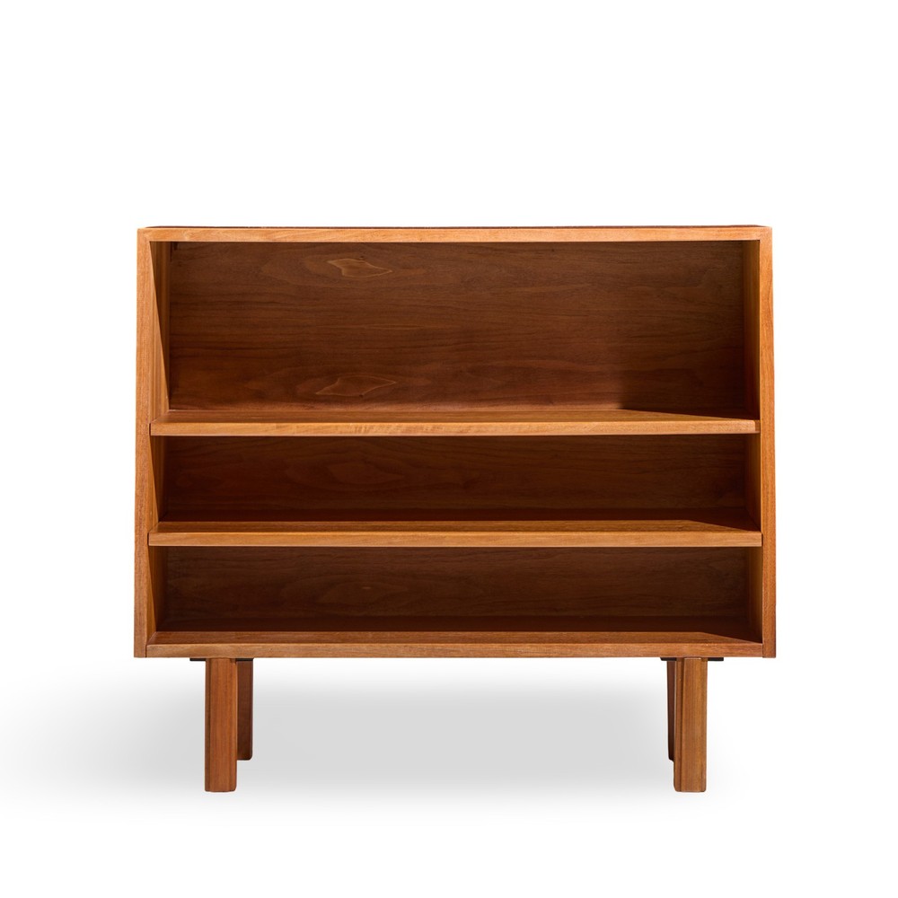 Jens Risom Mid Century Walnut Book Case - Pair