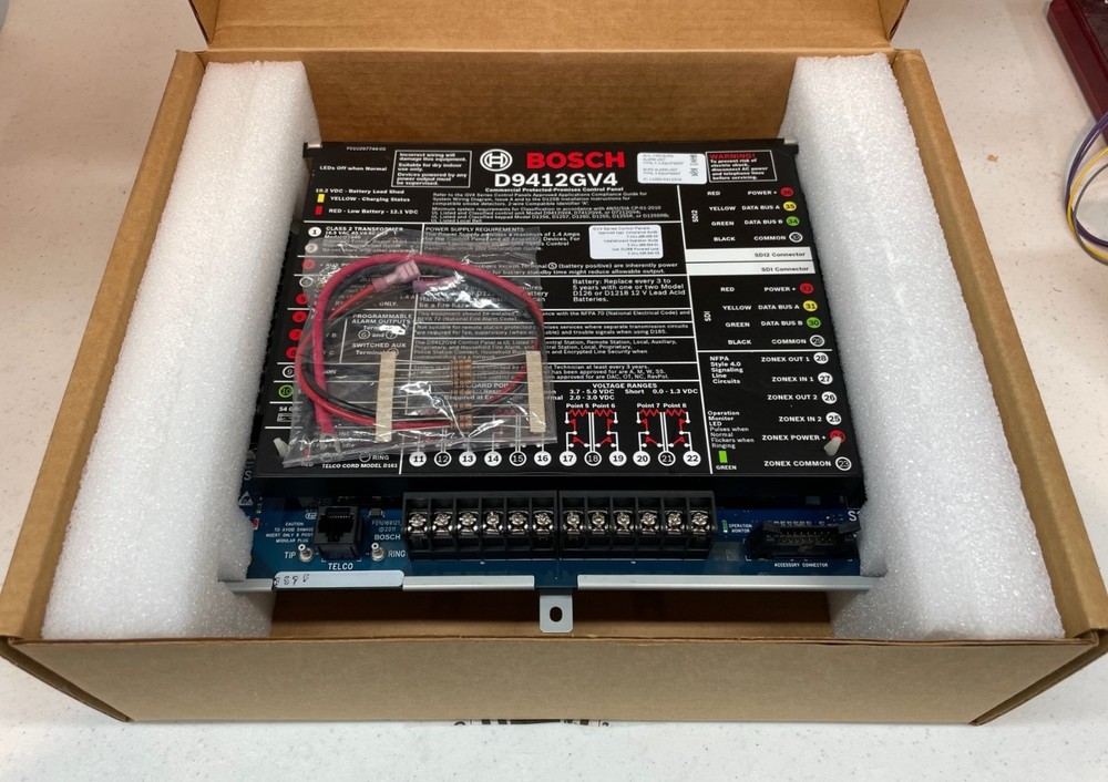 Bosch D9412GV4 Control Panel - New, Open Box