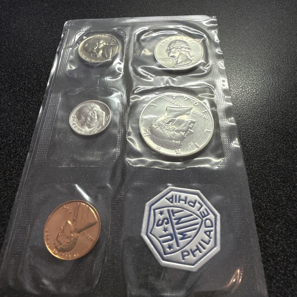 1964 Jefferson Proof Nickel In Original Cellophane Packaging