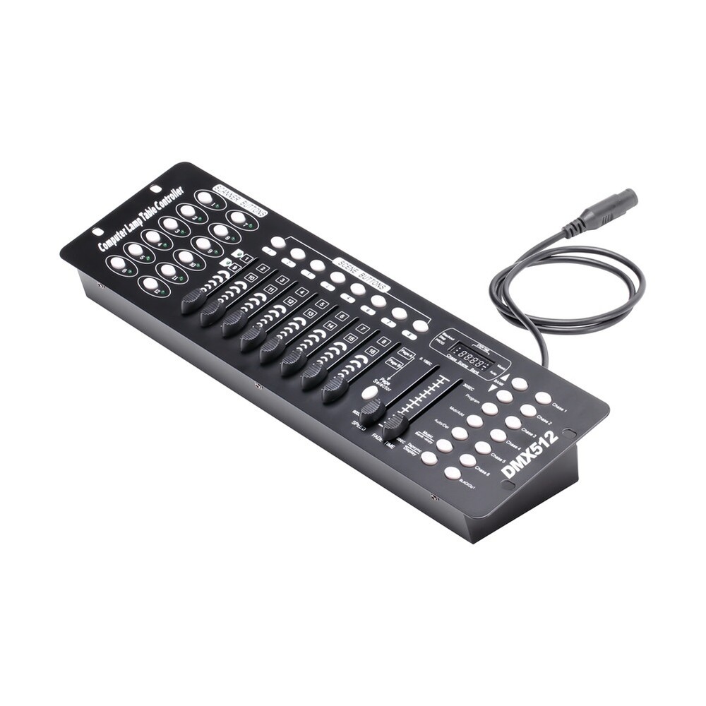 DMX 512 192 Channels Controller Operator Console For Stage Light Party Lighting