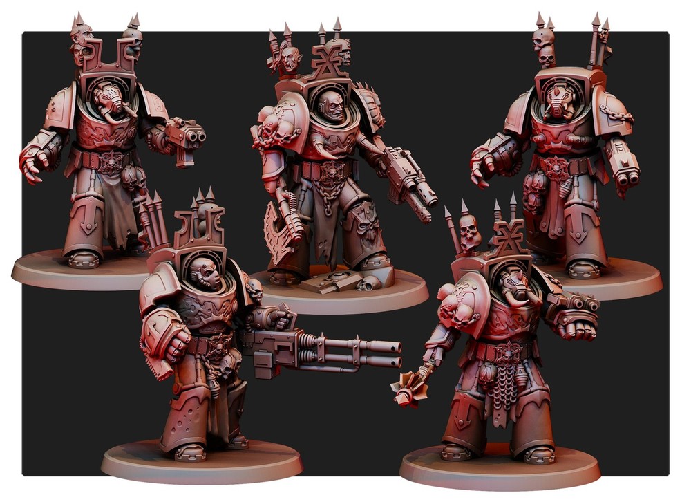 CHAOS TRIBUNATORS SQUAD (5U)