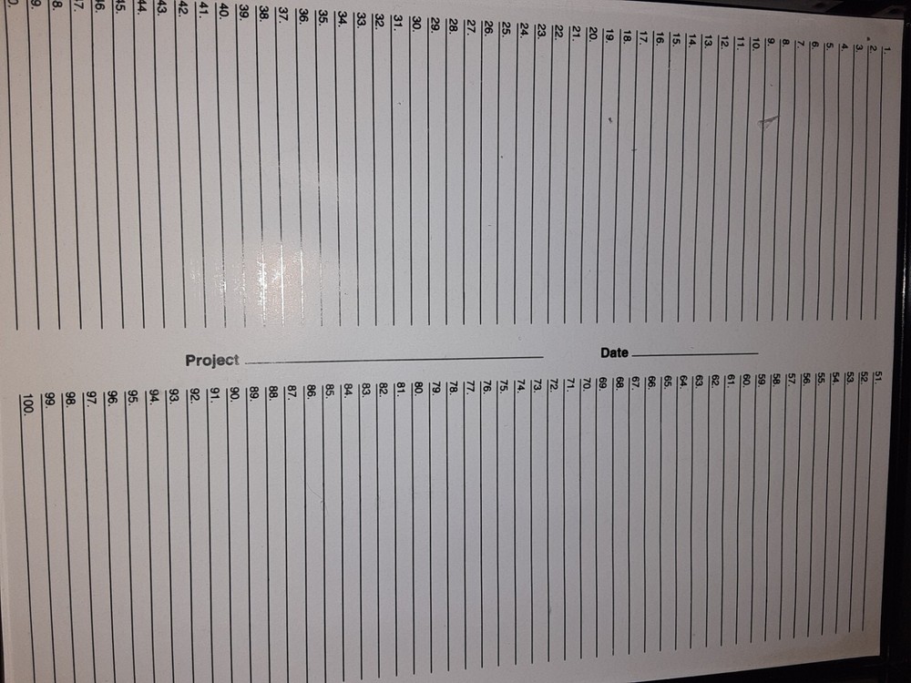 HS MICROSCOPE SLIDE BOX BLACK CASE STORAGE HOLDS 100 SLIDES