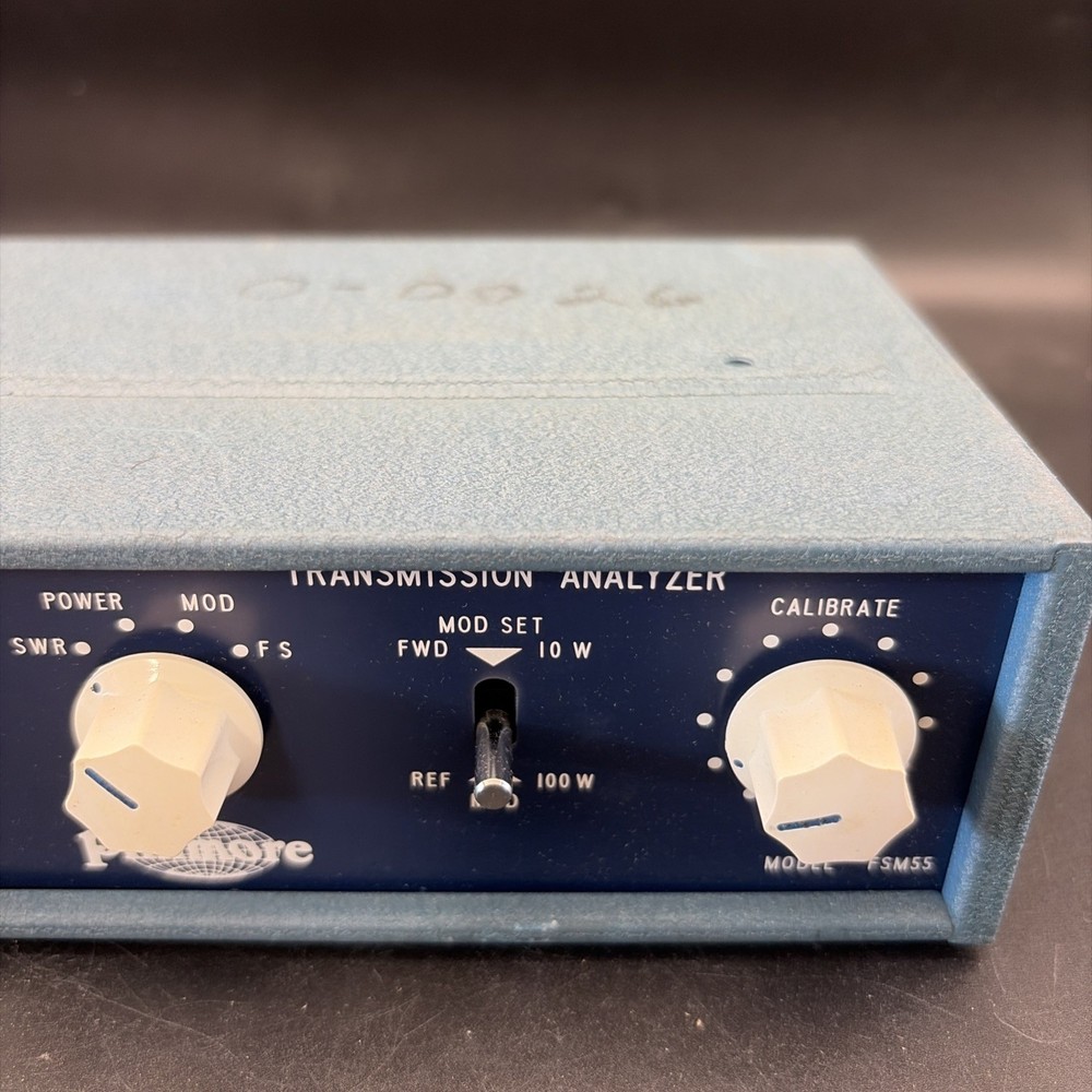 Philmore Model FSM55 4-Way Transmitter Analyzer for Ham Radios. Untested