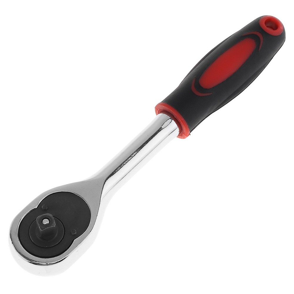 1/4" Drive Ratchet Socket Wrench Handle Quick-Release Spanner Auto Repair Toool