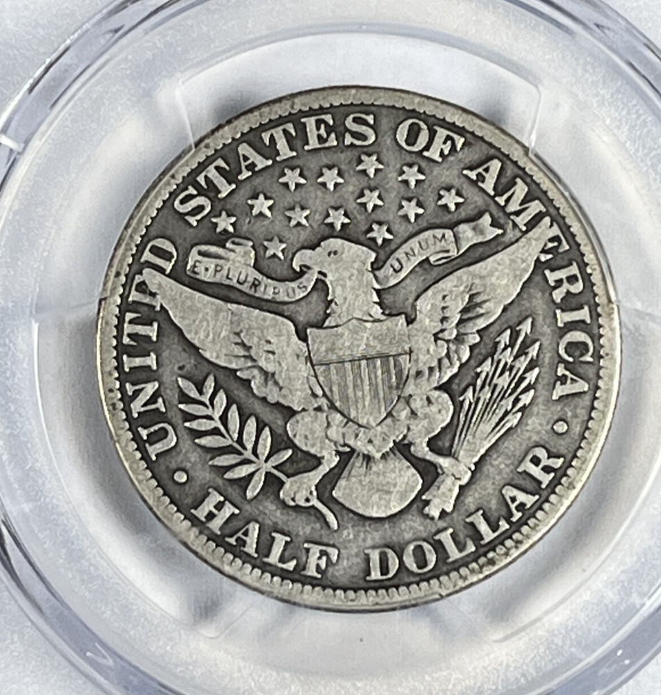 1914 Barber Half Dollar : PCGS VG10