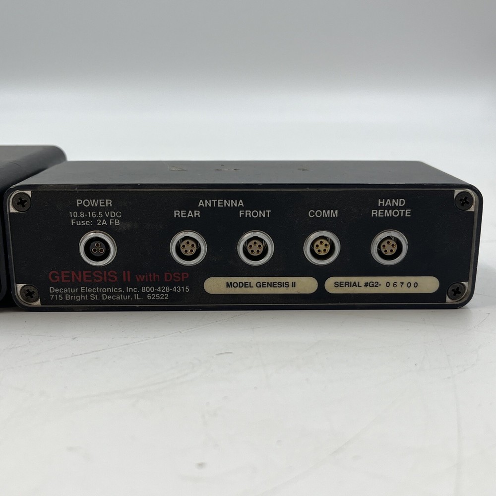 Genesis II Parts. Untested.