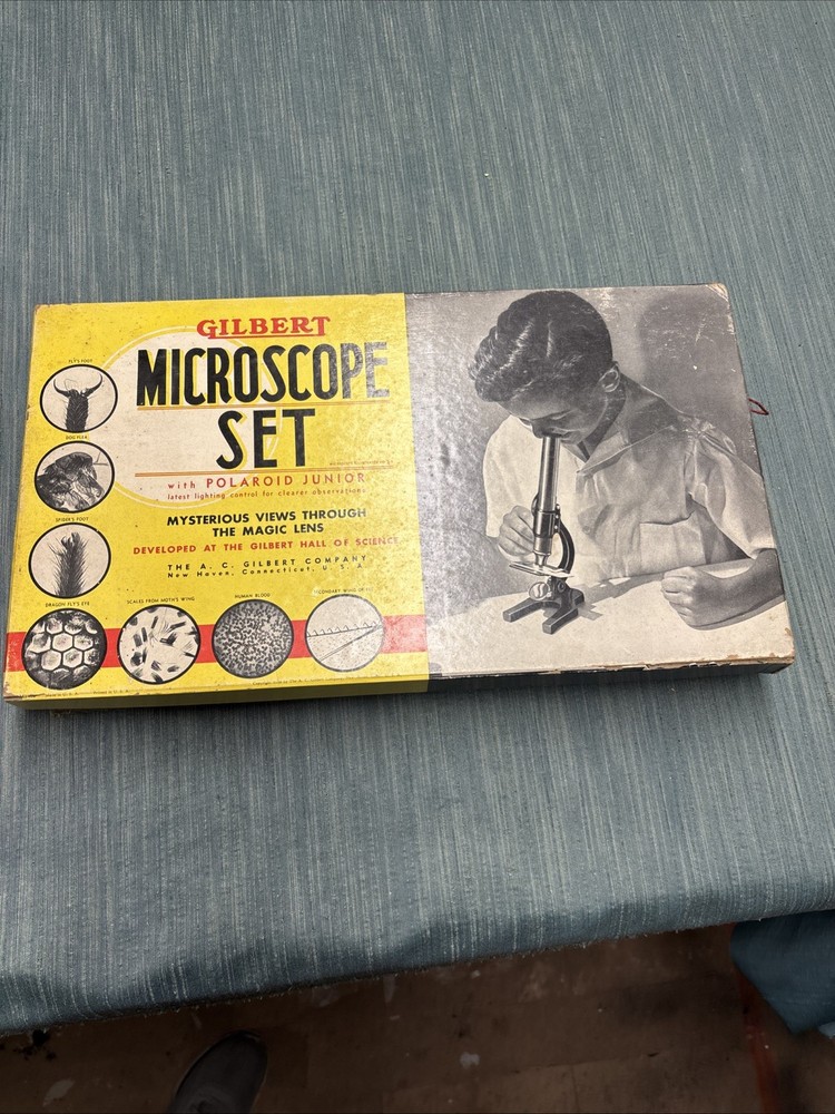 Microscope Kit From The Early 1900s