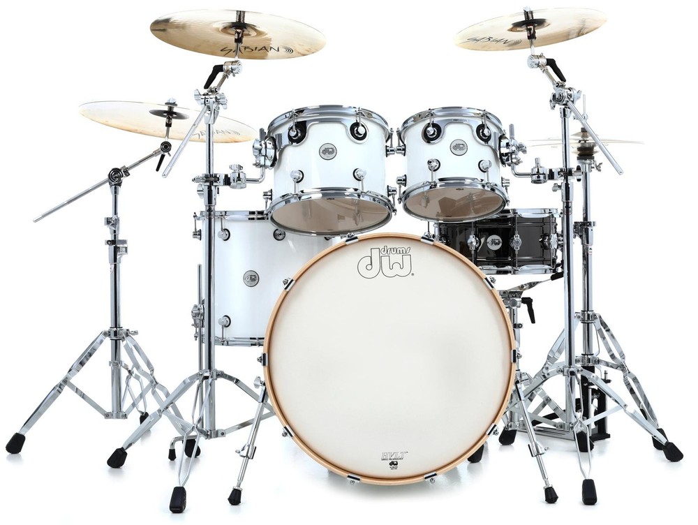 DW Design Series 4-piece Shell Pack - Gloss White