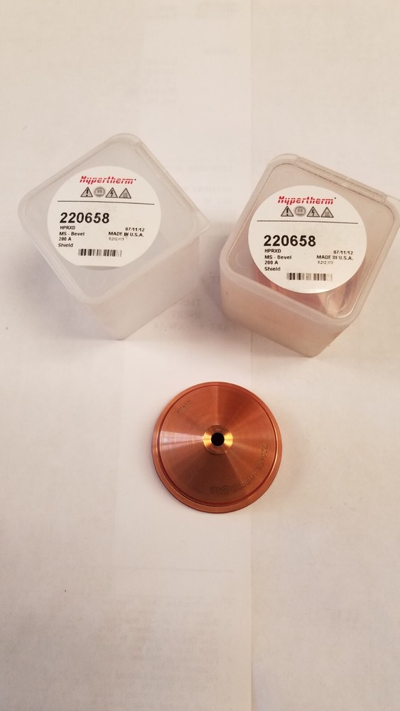 Hypertherm 220658 200A bevel shield (lot of 2)