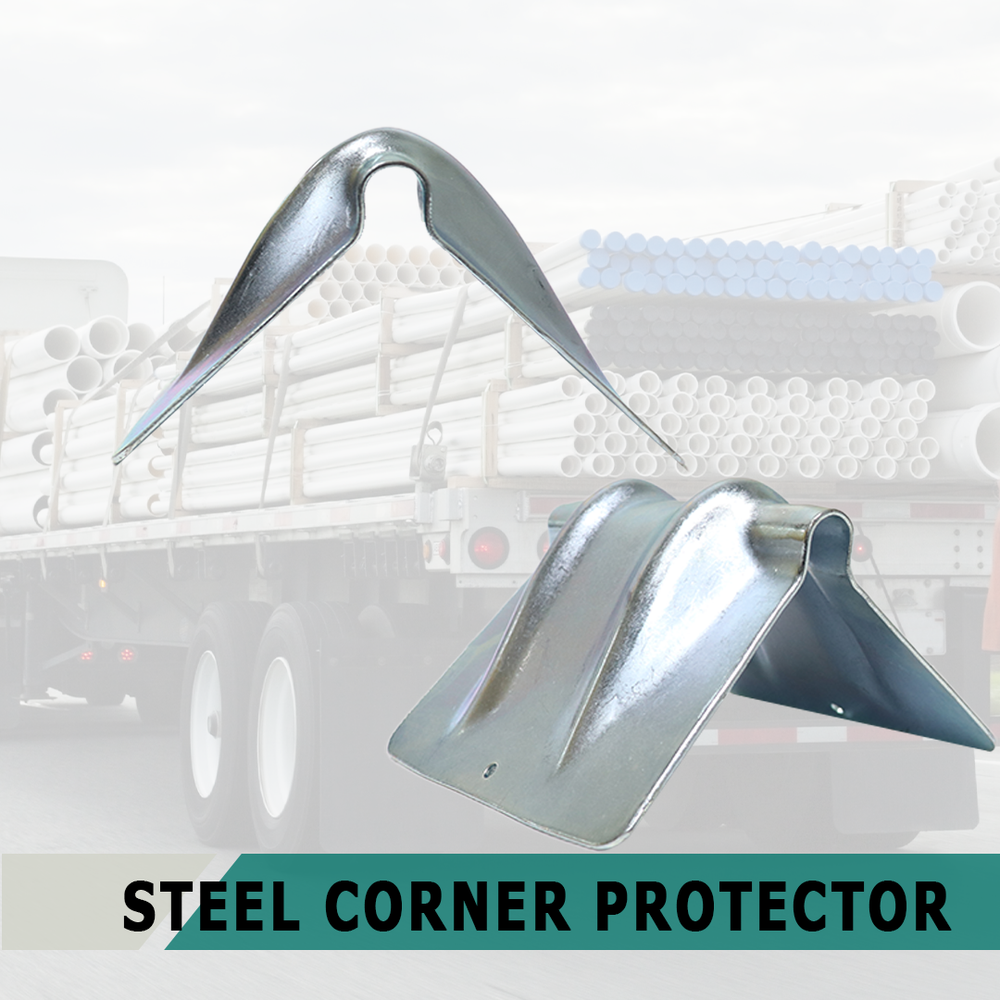 Boxer 4Pack Steel Corner Edge Protector for Cargo Loads Chain Tie Down