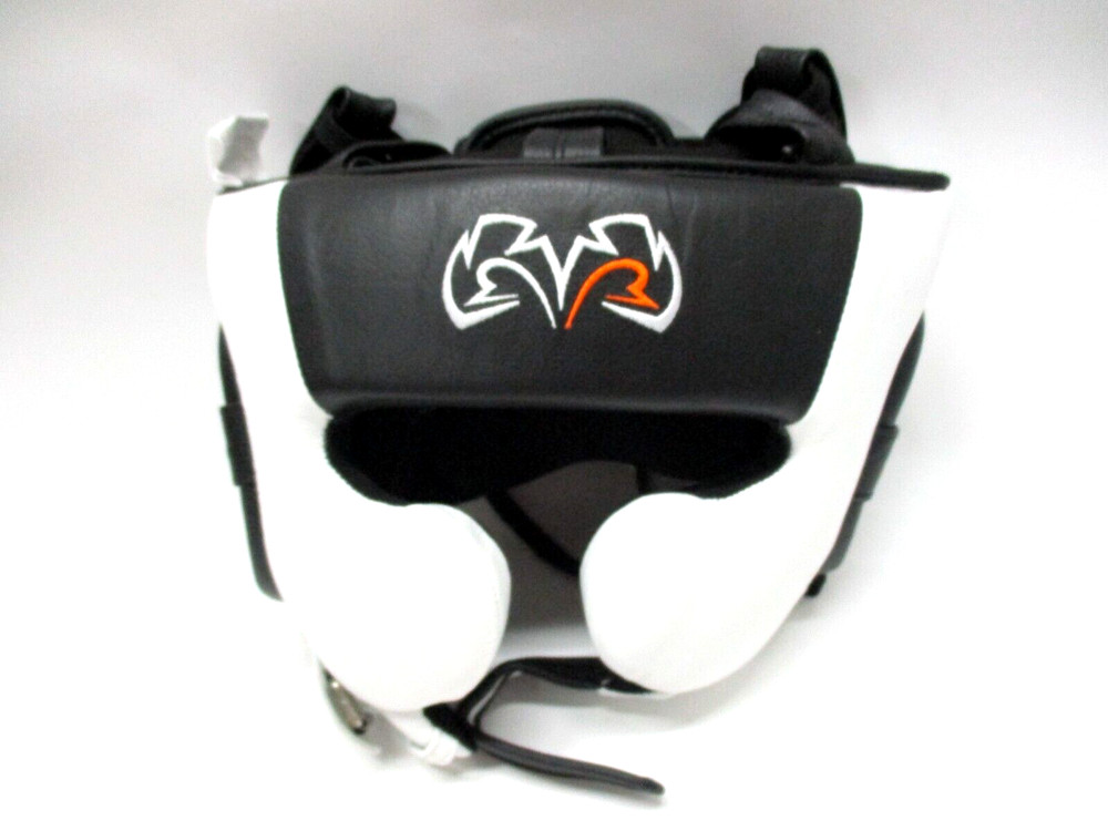 Rival Boxing RHG30 Mexican Training Headgear - Black & White - Medium - Nw/Other