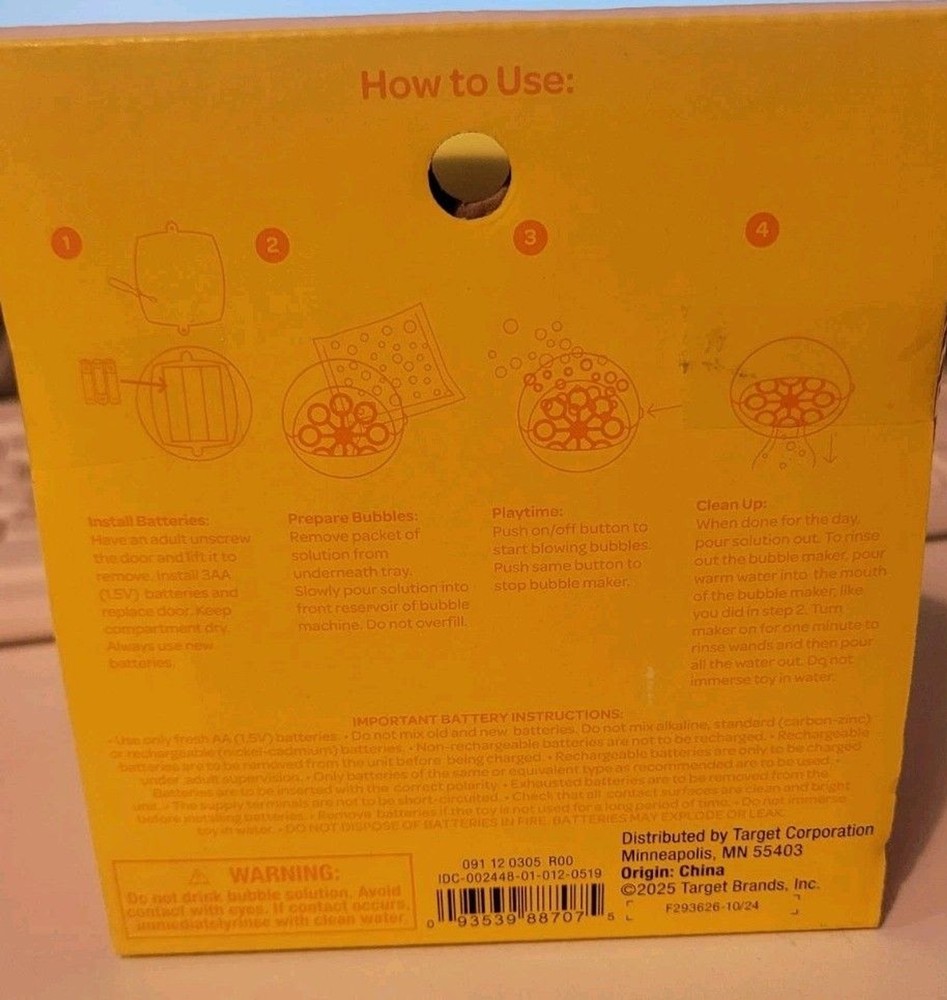 bubble making machine 2 Pack
