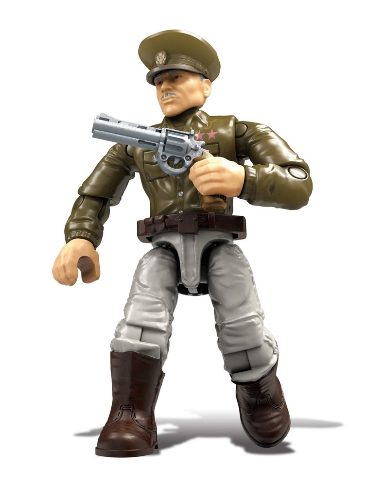 Mega Construx Call of Duty General Davis Medium, Multicolor