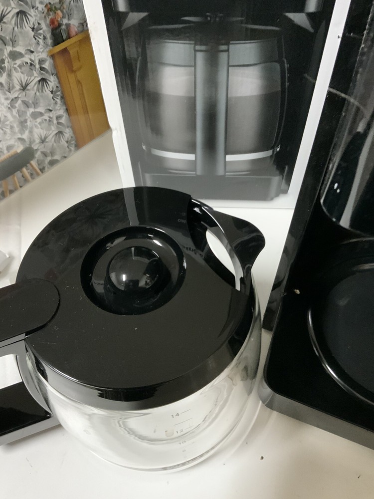 ☕️ Cuisinart DCC-T20 14-Cup Programmable Coffeemaker Black 👍great Cond👇READ