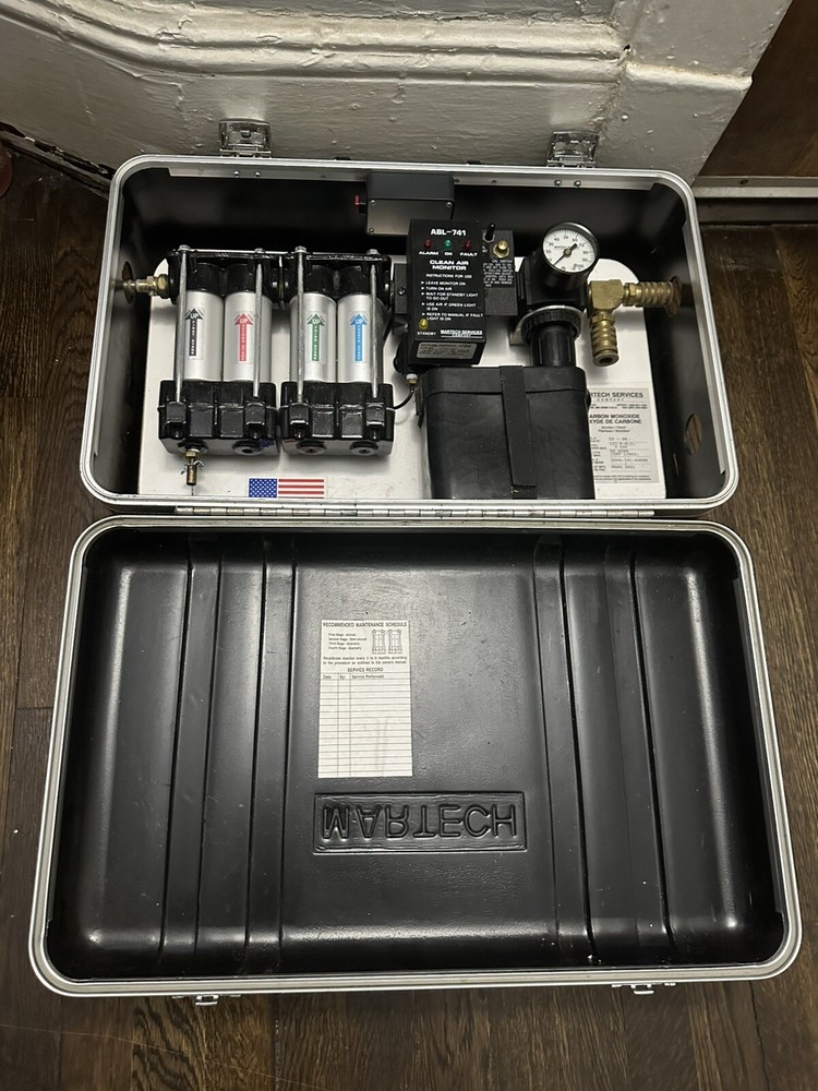 Martech Air Breathing Filter System Qabs Model ABL-741 Portable Air Filter