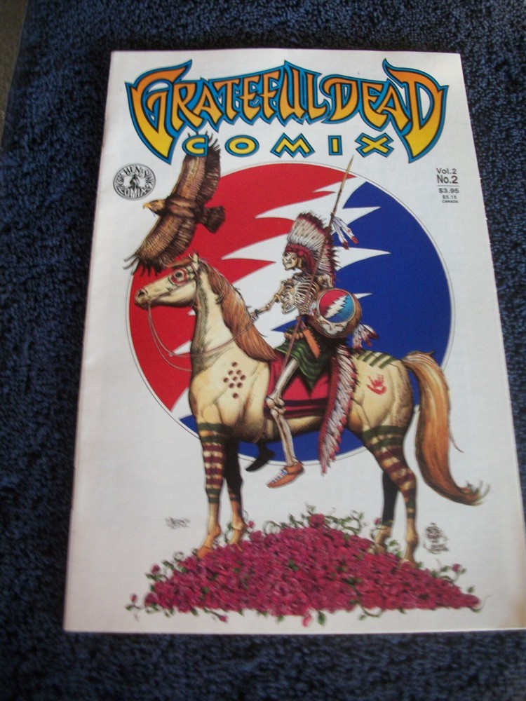 Grateful Dead Kitchen Sink Comix Vol 2 # 2 VGC