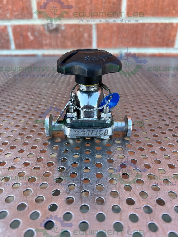 Saunders Diaphragm Valve w/ 1/2" Sanitary Fitting