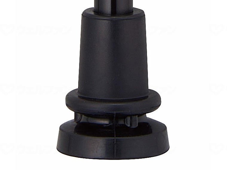 Welfan Magokoro Cane Tip Single Replacement Rubber 19mm Black