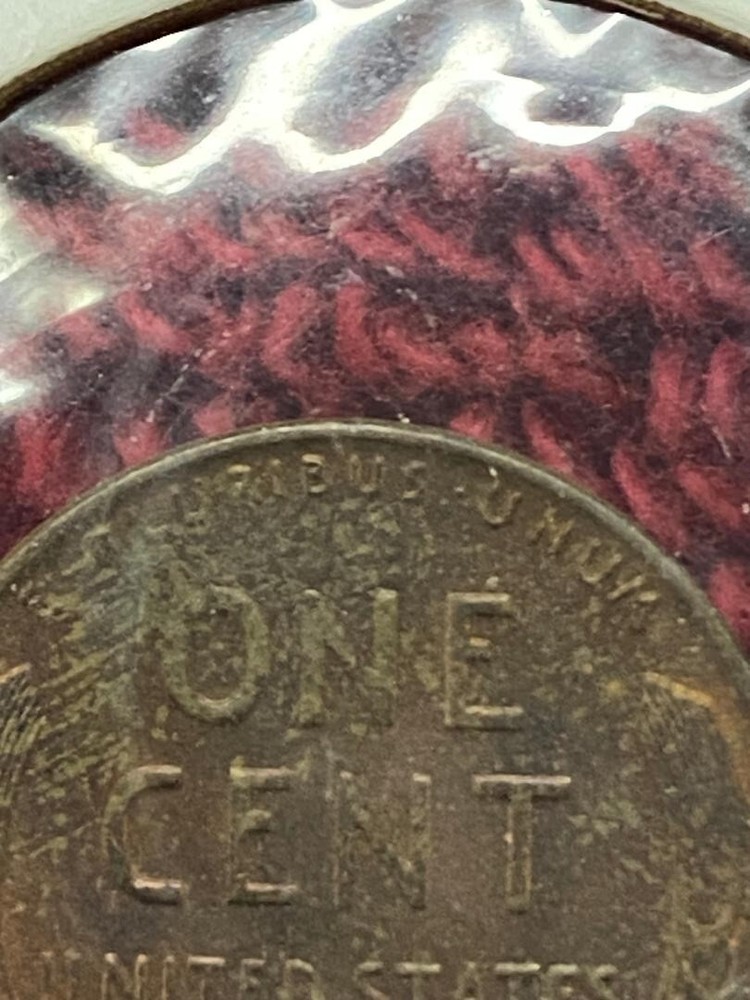 1954-D Lincoln Wheat Cent Reverse DBL on "CE" (c090)