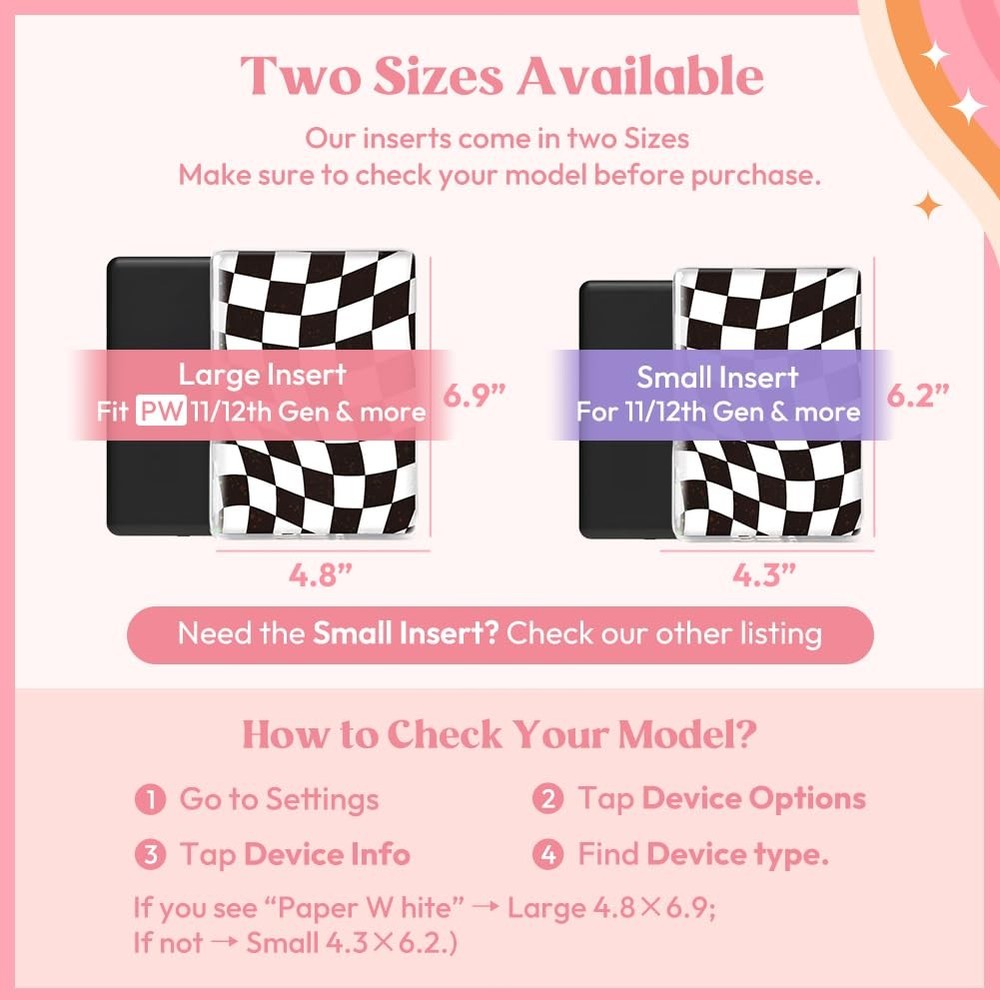 12PCS Inserts Cardstock for -reader, 50PCS Stickers for Clear Case Insert, 6....