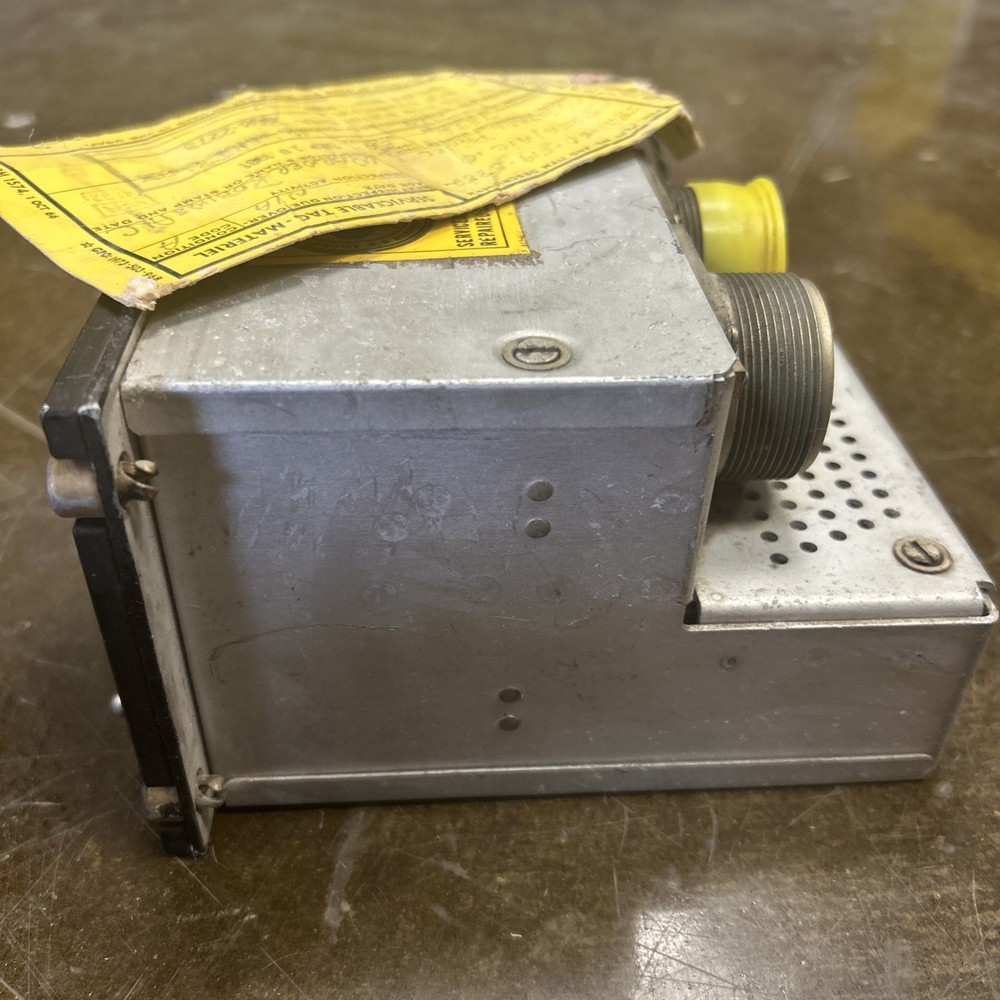 Authentic U.S. Military Aircraft Intercom Control Panel SN 7296