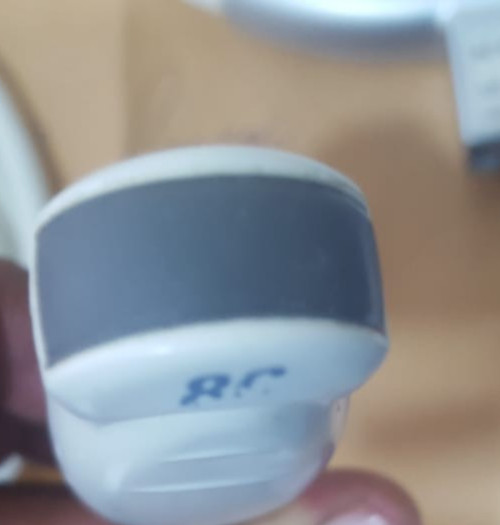 GE 8C-RS ULTRASOUND MICRO CONVEX PROBE.