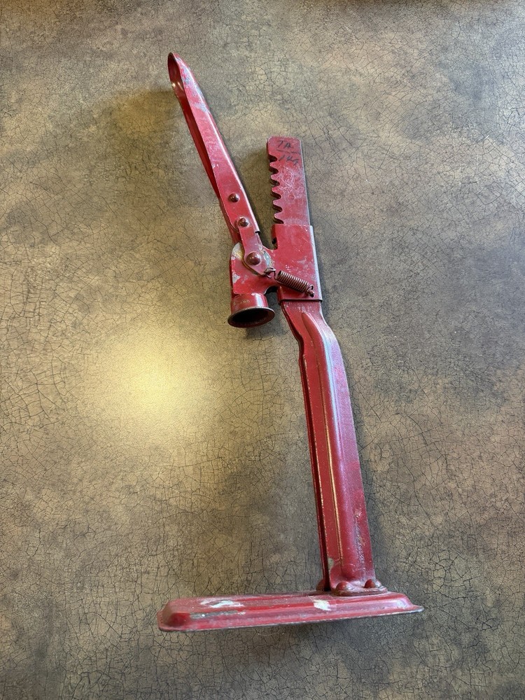 Vintage Bottle Opener Screw Into Table Workshop Workbench