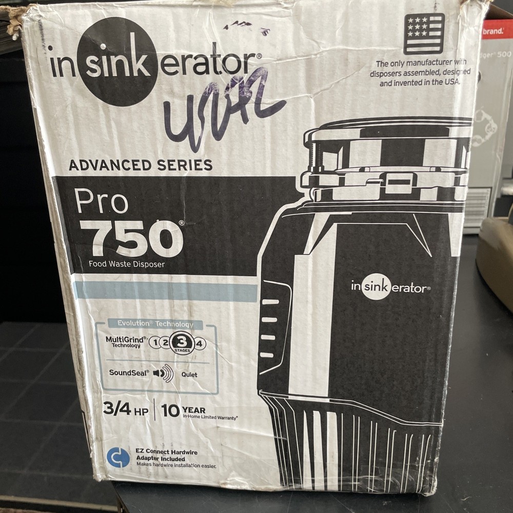 InSinkErator Evolution Pro 3/4 hp Cont. Feed Sound Seal Garbage Disposal