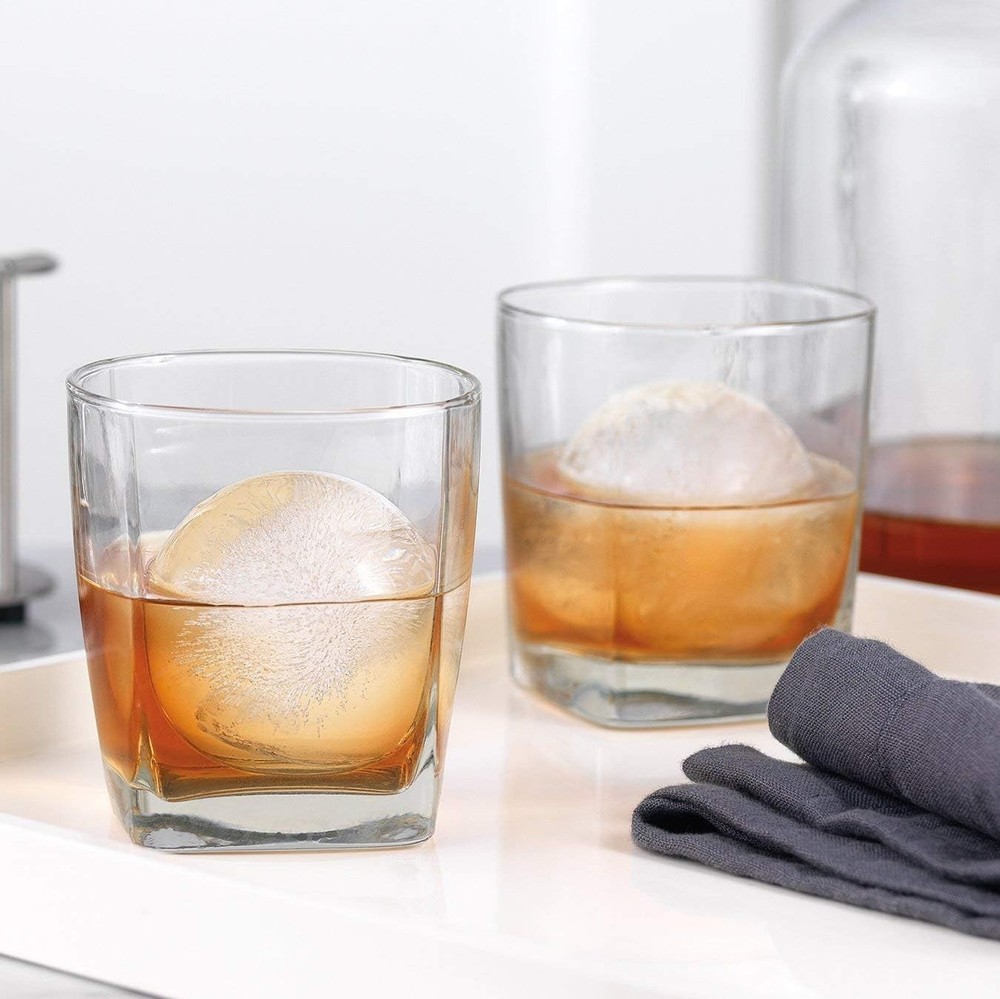 Elegant Ice Sphere Makers – Stackable, Dishwasher Safe, and Effortless to Use