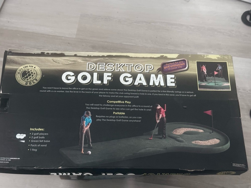 Desktop Golf Game With Golf Figures Must Say Really Cool