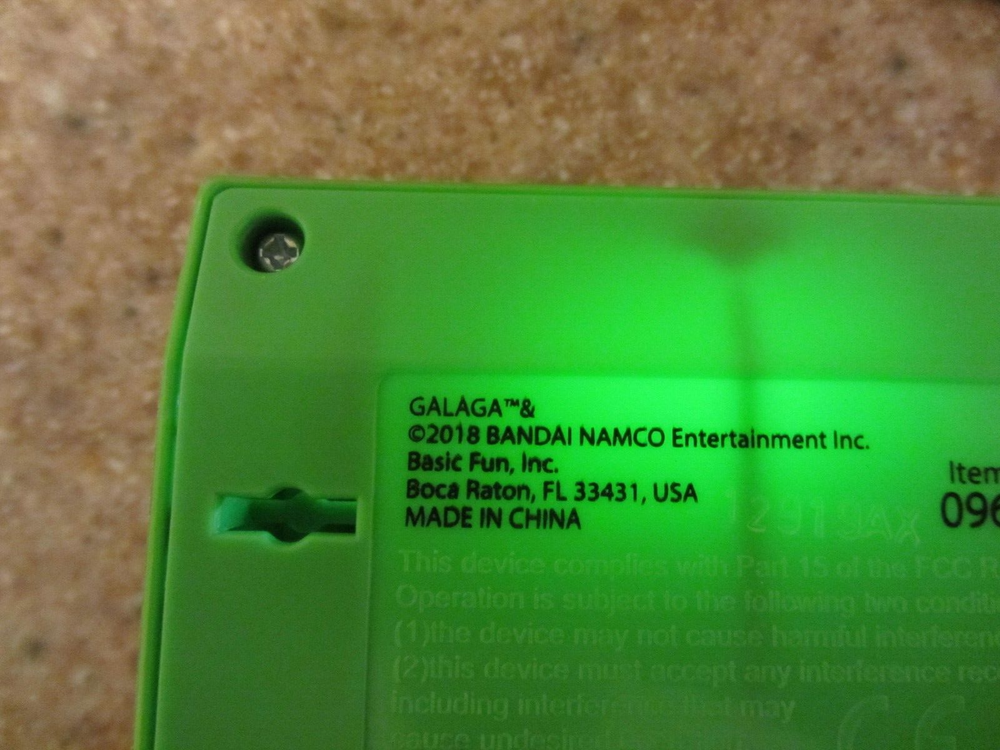 Galaga 2018 Mini Hand Held Video Arcade Game by Basic Fun