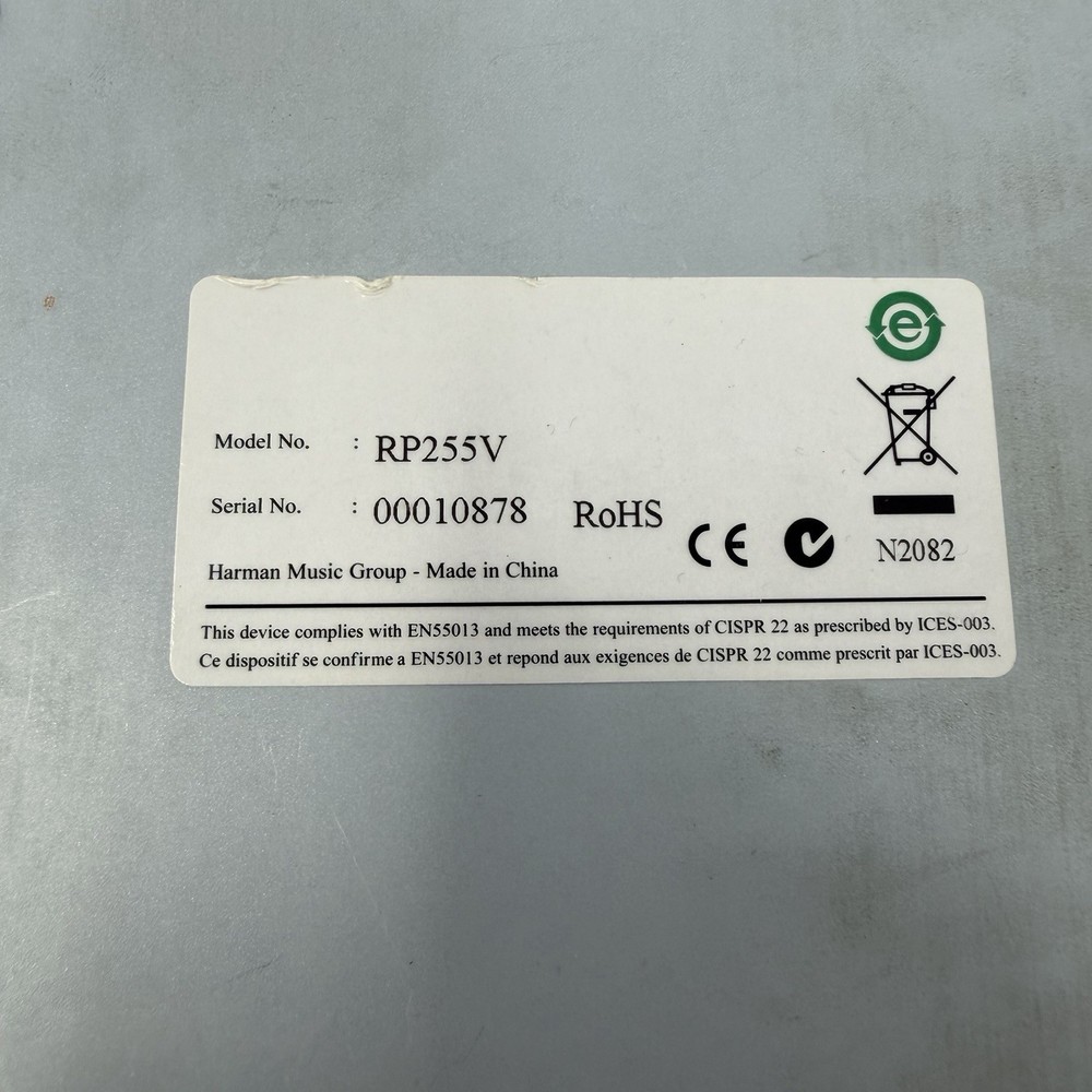 DigiTech RP255V Modeling Guitar Processor & USB Recording Interface Only