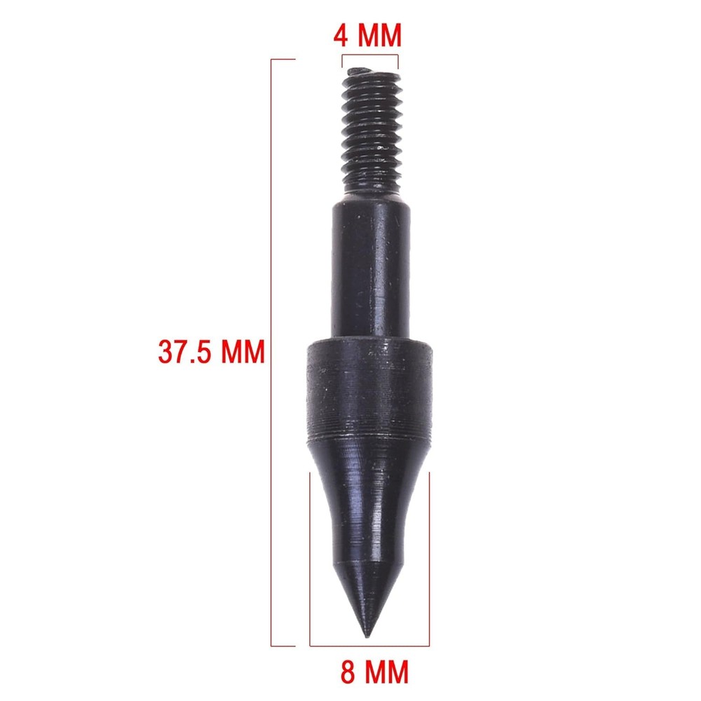 Cosmos 12pcs 100 Grain Field Points Target Practice Crossbow Arrow Archery Tips