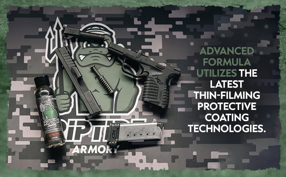Riptide Armory CLP+ Graphene - Cleans, Lubes, Protects for Firearms