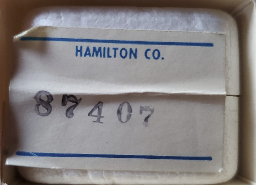 Hamilton 5 µL Model #95, Removable Needle (RN) (NO Needle) Blue Holder