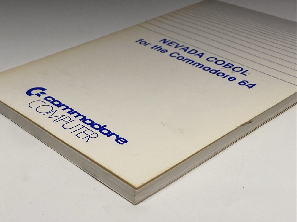 Nevada COBOL Commodore 64 Book Manual