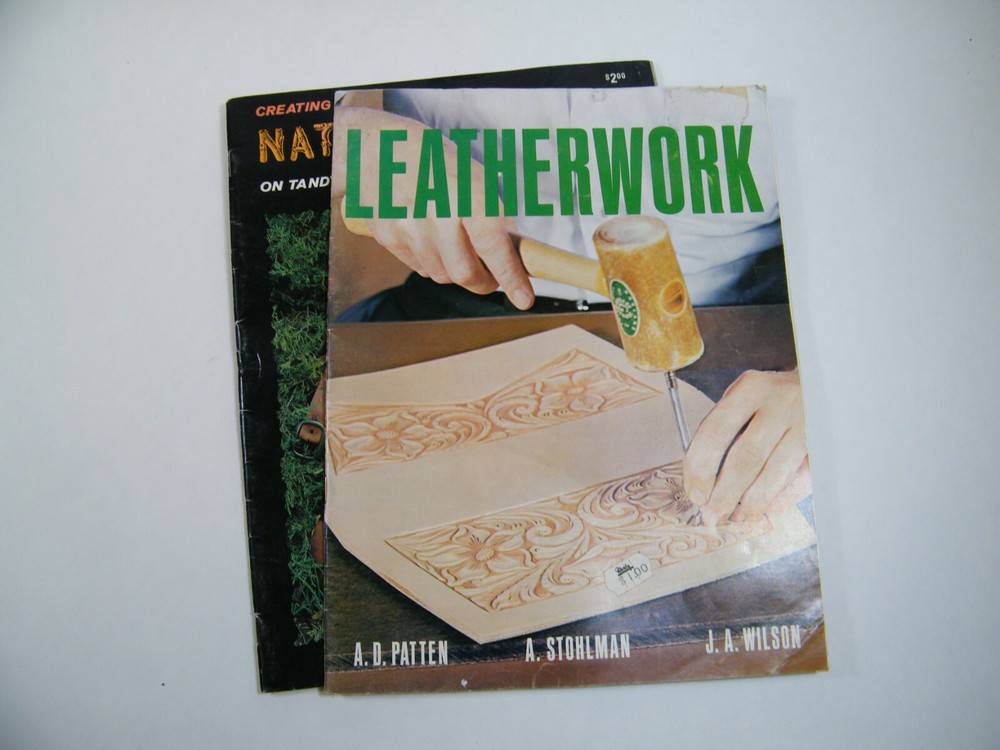 TANDY LEATHERWORK & NATURE DESIGNS MAGAZINES