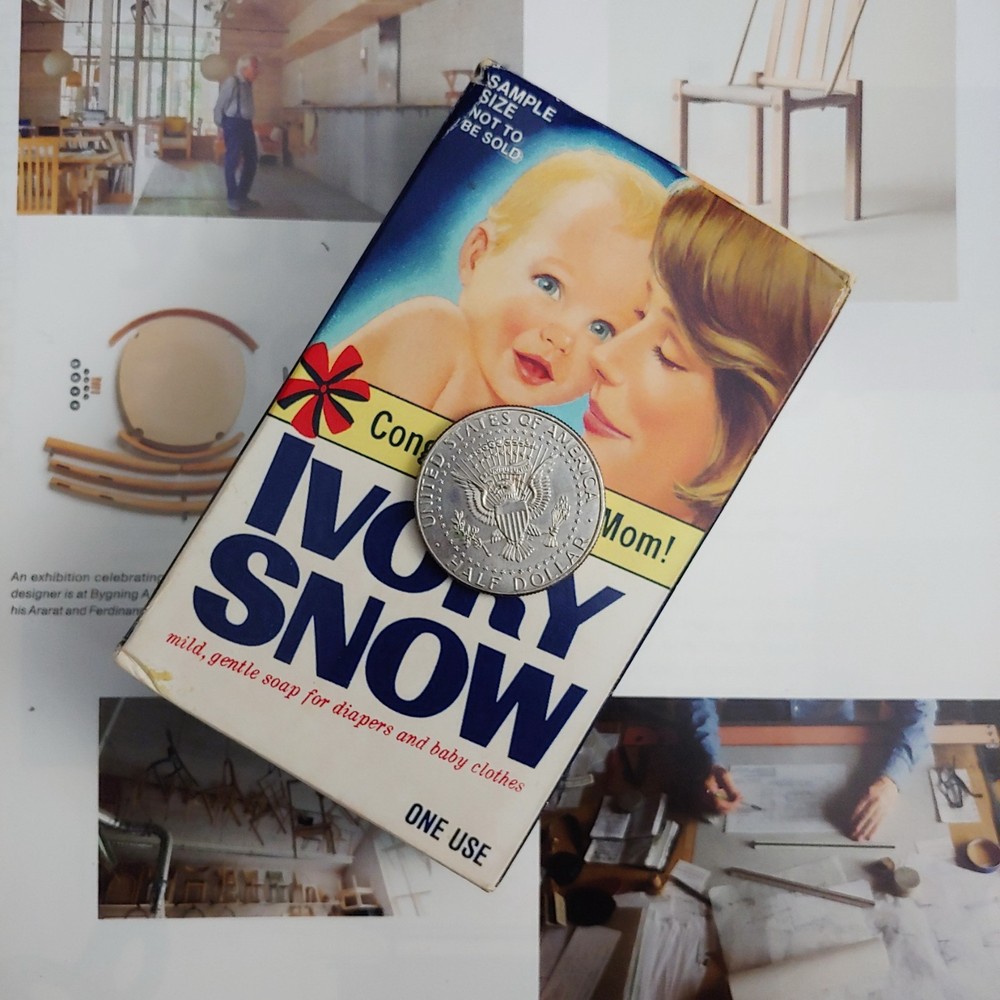 Rare Vintage NOS Ivory Snow Sample Size Detergent