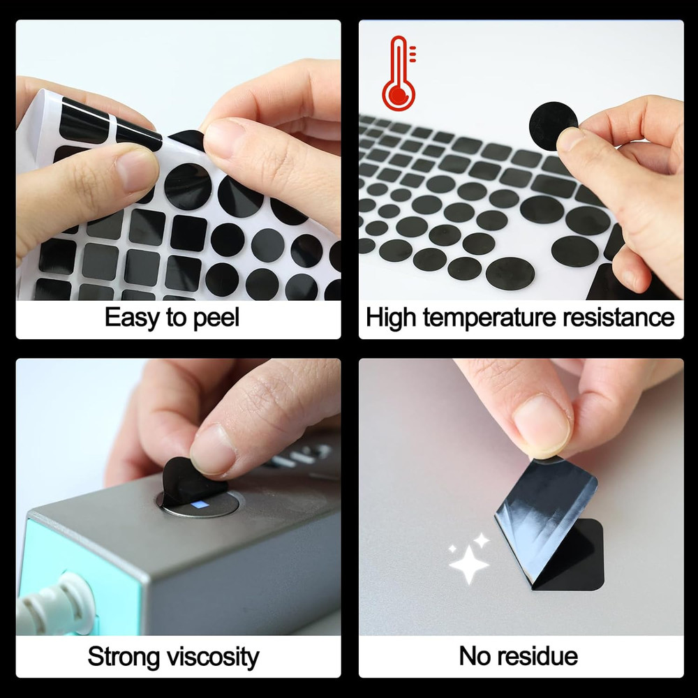 LED Light Blocking Stickers,Blackout Stickers for Electronic,2 Sheets LED Light