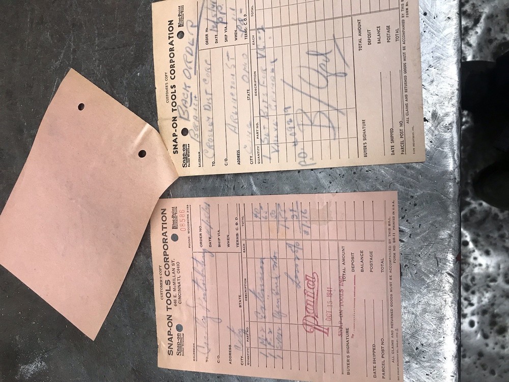 Snap-on 1939 Catalog
