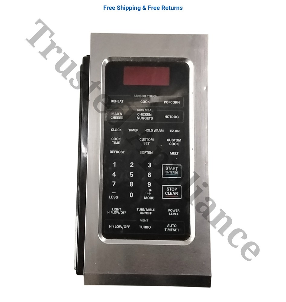 Microwave Control Panel Console MFM61977901 Stainless