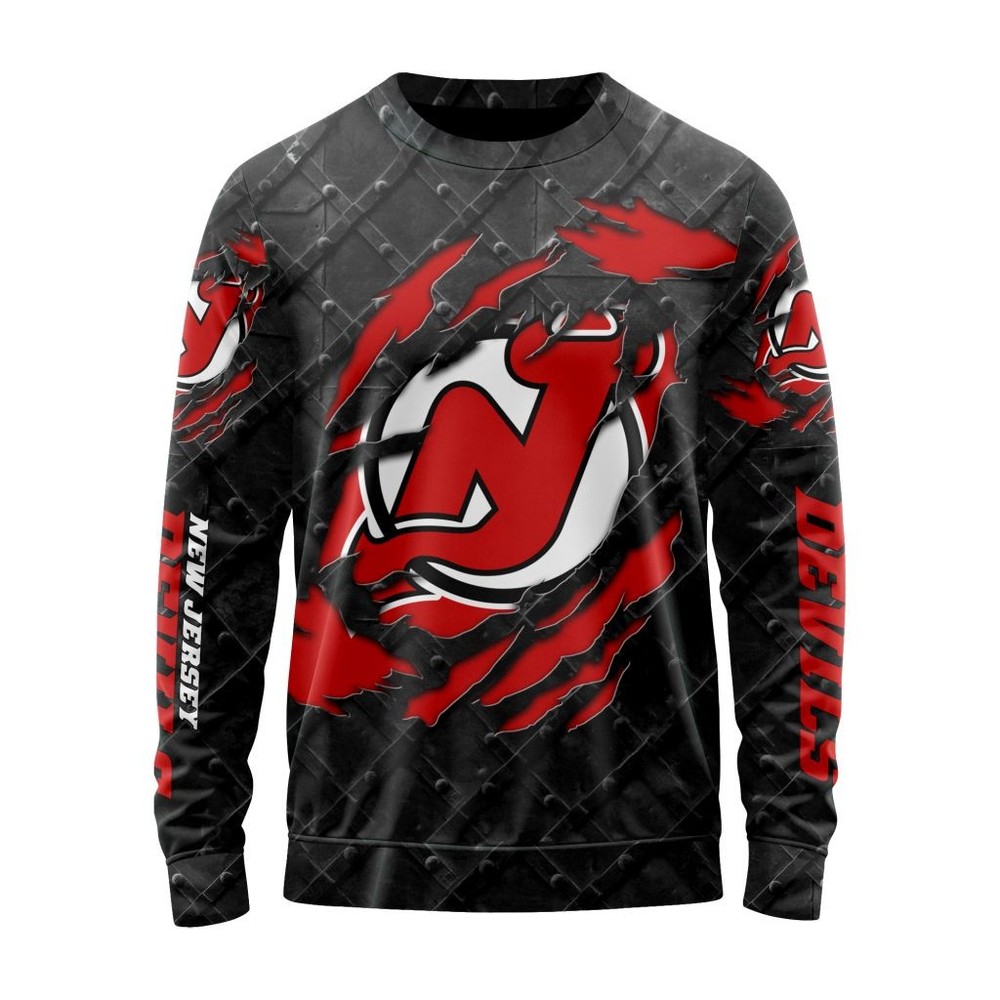 Personalized Devils Sweater Special Black Metal Design