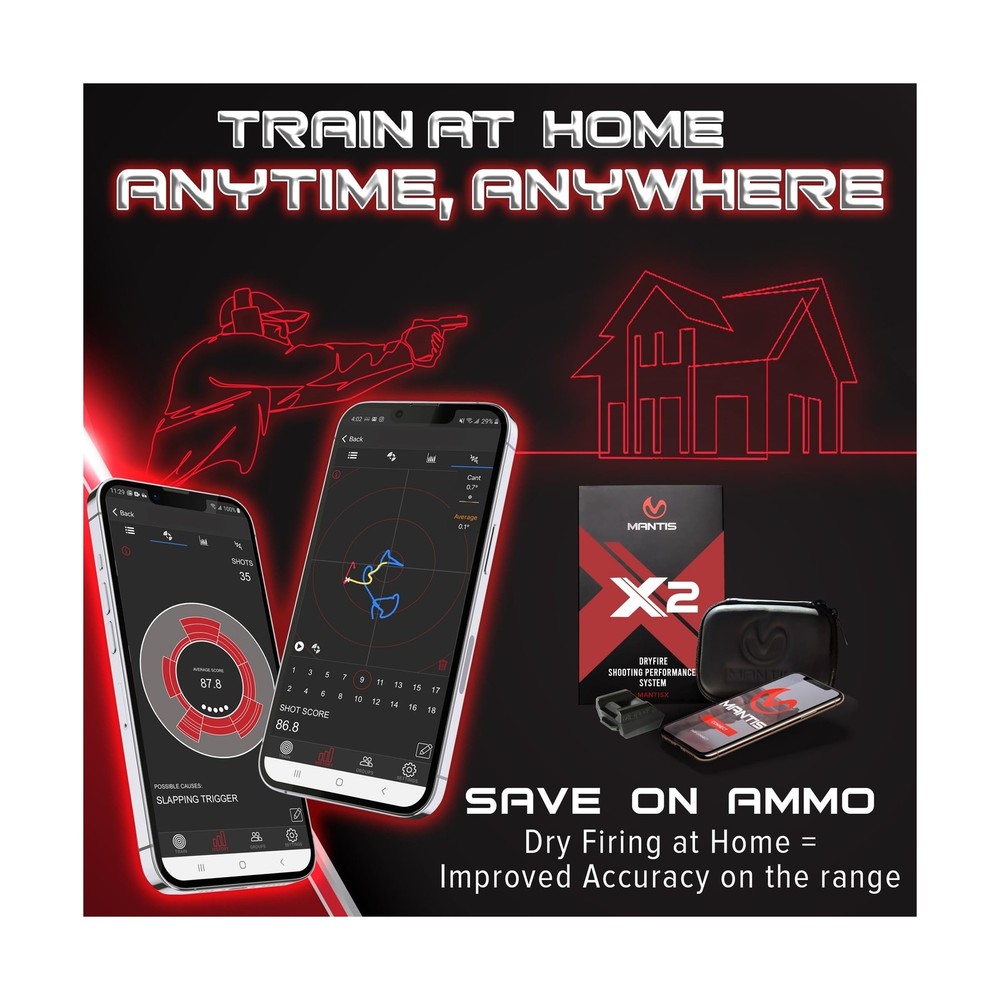 Mantis X2 Shooting Performance System |Dry Fire Training System | Works with ...
