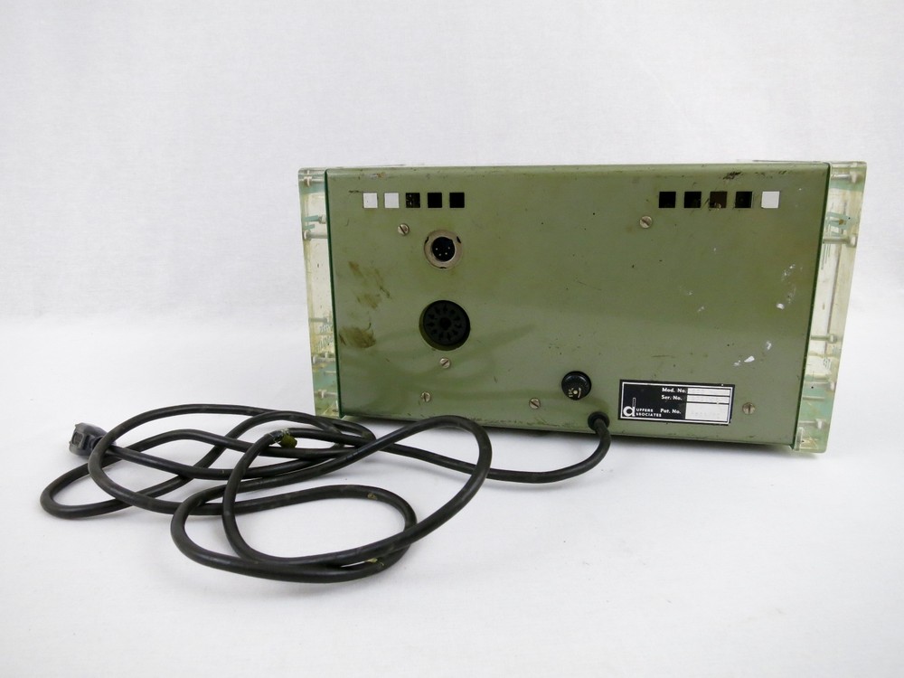 Vintage Current Analyzer Industrial Electrical Tool Chest Engineer scientific