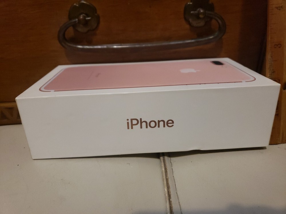 Apple iPhone 7 Plus Empty Box - A1661 Rose Gold 32GB Replacement Empty Box Only
