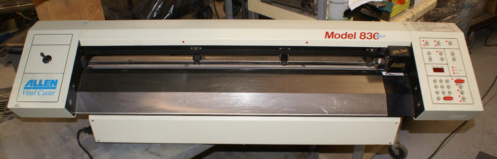 ALLEN DATAGRAPH 836 Plus VINYL CUTTER Plotter Cutting Machine