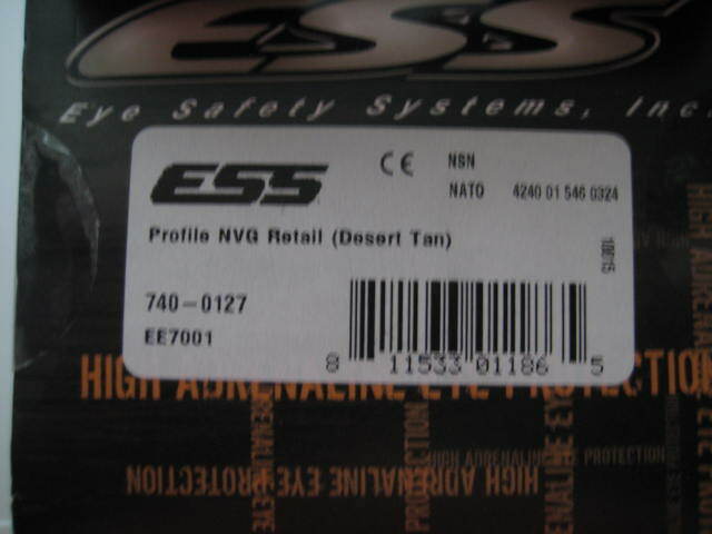 ESS Tactical Eye Protection
