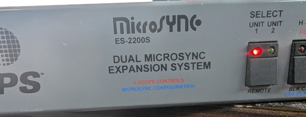 DPS MicroSync ES-2200S Dual Frame Synchronizer Genlock Processor Rackmount