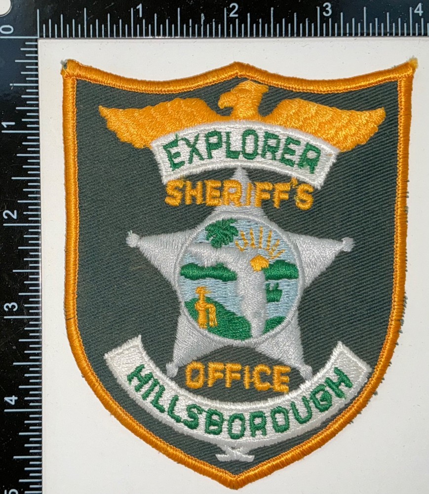 Hillsborough Florida FL Sheriff’s Office Explorer Patch