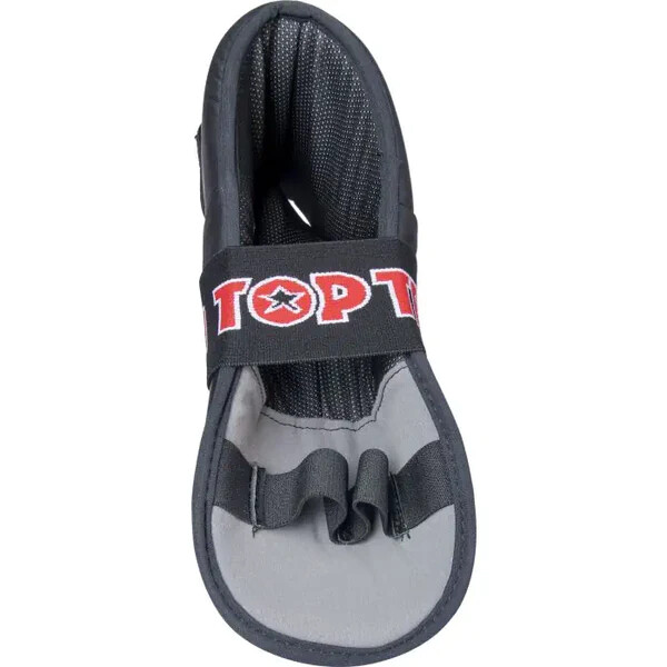 TOPTEN SUPERLIGHT YELLOW White Glove Boot Switch strap KARATE TKD SAFETY SET